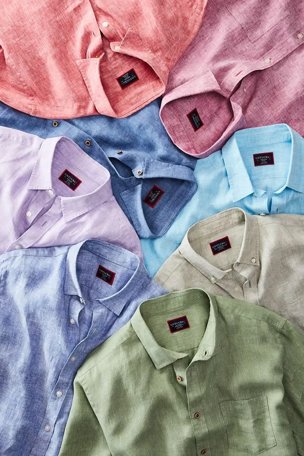 Linen Button-Up Shirt